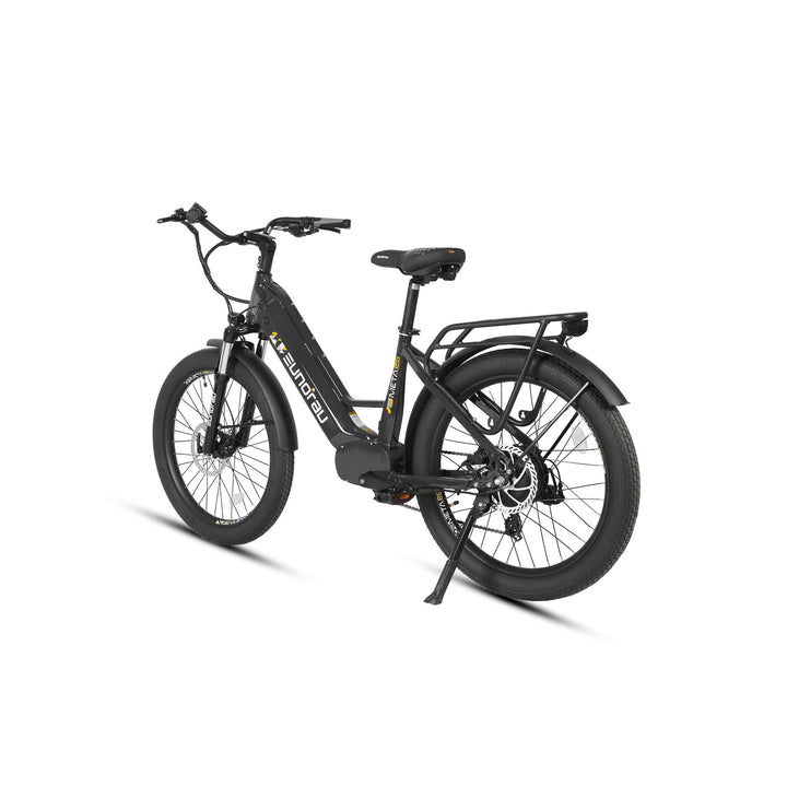 META26 1.0 Compact Commuter Fat tire EBike Commuter Electric Bikes Dark Charcoal 13