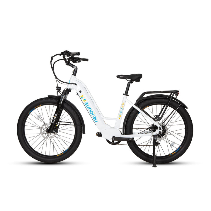 META275 2.0 Commuter Step Thru Ebike Electric Bicycle Alpine White 11