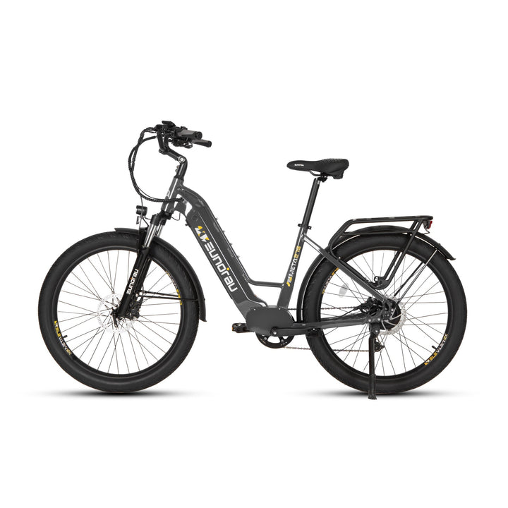 META275 2.0 Commuter Step Thru Ebike Electric Bicycle Dark Charcoal 19
