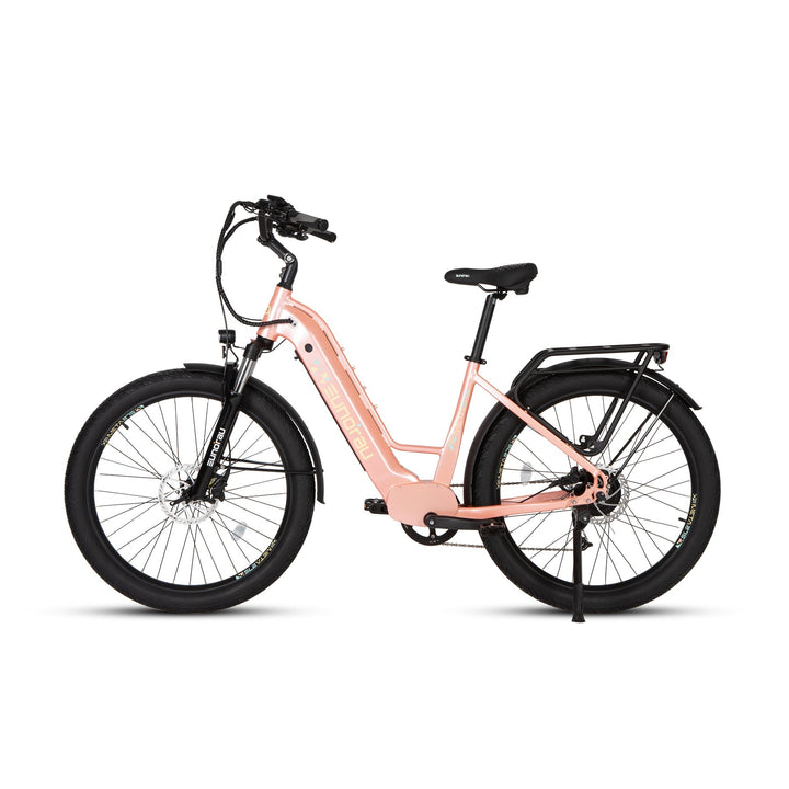 META275 2.0 Commuter Step Thru Ebike Electric Bicycle Alpine White 14