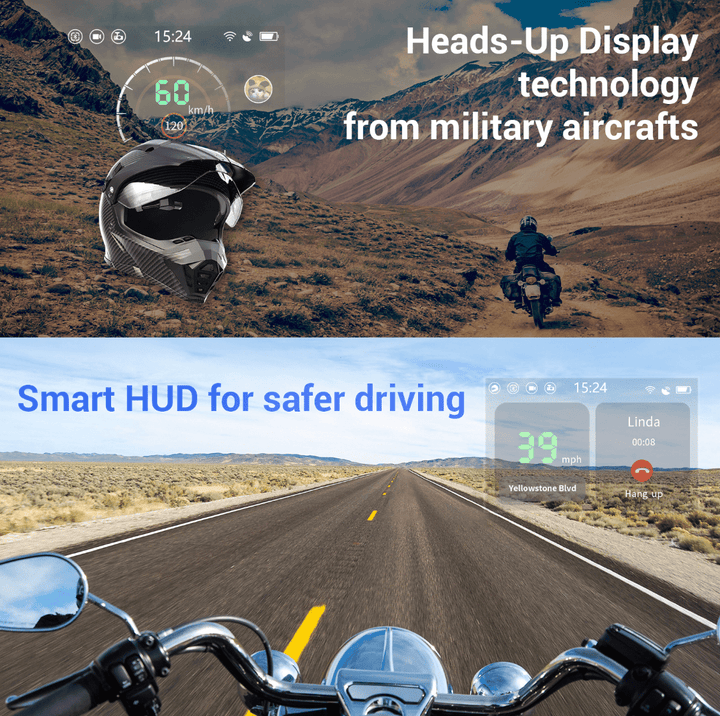 MOTOEYE E6-SE Helmet Smart HUD MOTOEYE E6-SE Helmet smart HUD Right Eye HUD 3