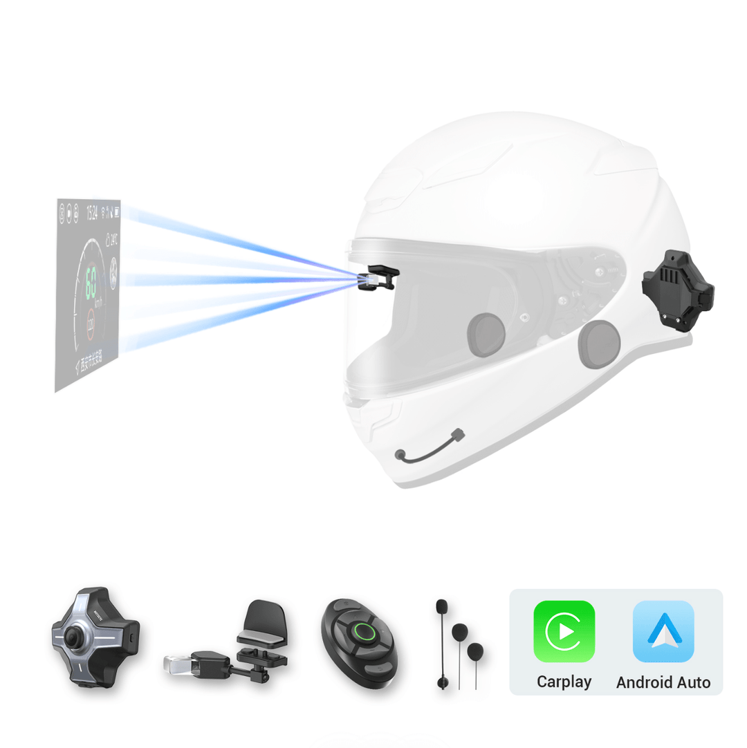 MOTOEYE E6-SE Helmet Smart HUD MOTOEYE E6-SE Helmet smart HUD Right Eye HUD 1