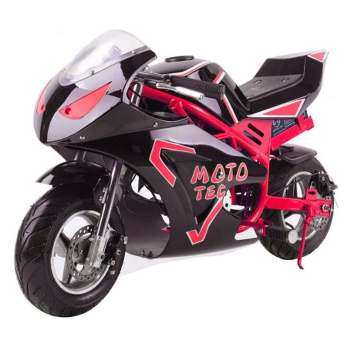 MotoTec 36v 500w Electric Pocket Bike GT MotoTec Electric Pocket Bikes Red 5