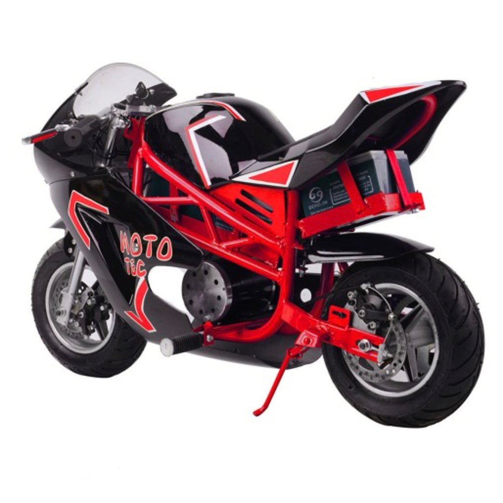 MotoTec 36v 500w Electric Pocket Bike GT MotoTec Electric Pocket Bikes Red 6