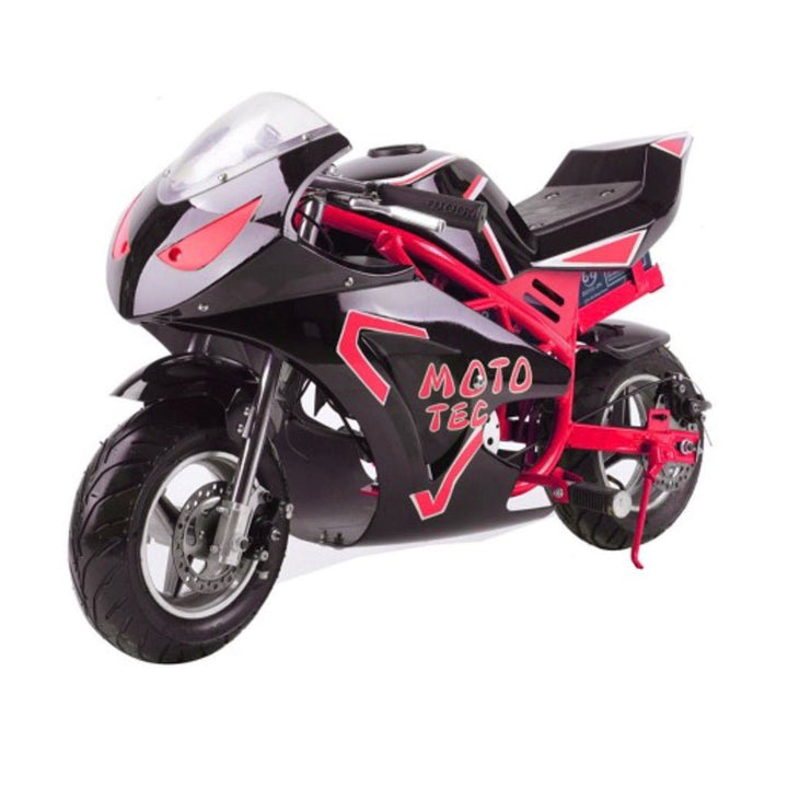 MotoTec 36v 500w Electric Pocket Bike GT MotoTec Electric Pocket Bikes Red 4