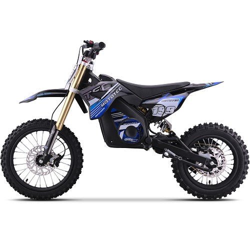 MotoTec 48v 1800w Pro Electric Dirt Bike Lithium MotoTech Electric Dirt Bikes Orange 5