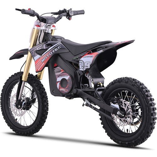 MotoTec 48v 1800w Pro Electric Dirt Bike Lithium MotoTech Electric Dirt Bikes Green 26