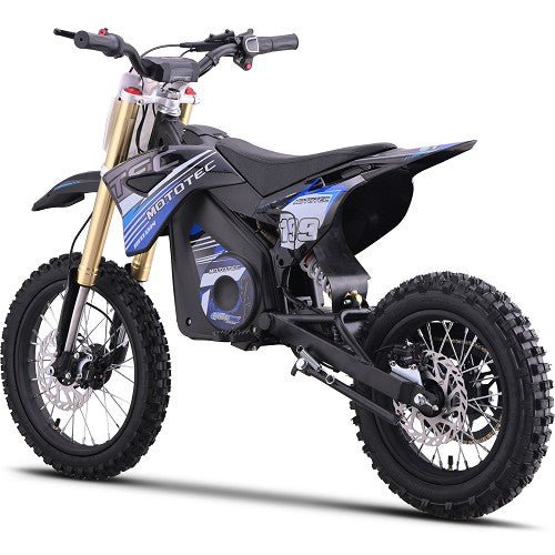 MotoTec 48v 1800w Pro Electric Dirt Bike Lithium MotoTech Electric Dirt Bikes Orange 3