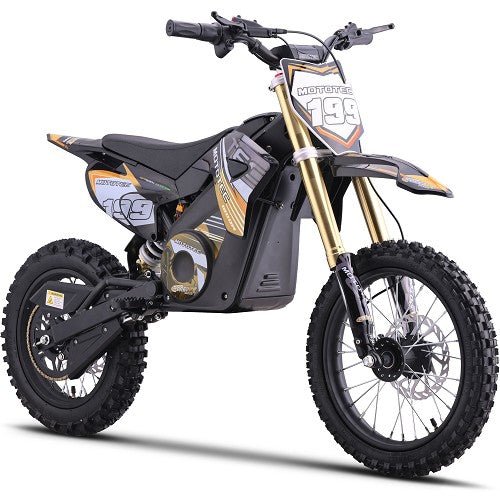 MotoTec 48v 1800w Pro Electric Dirt Bike Lithium MotoTech Electric Dirt Bikes Orange 1