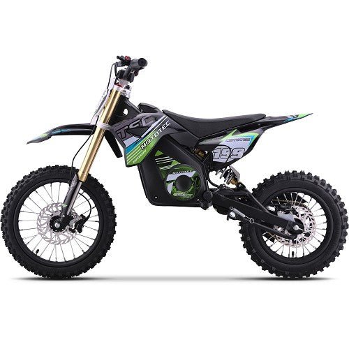 MotoTec 48v 1800w Pro Electric Dirt Bike Lithium MotoTech Electric Dirt Bikes Blue 18