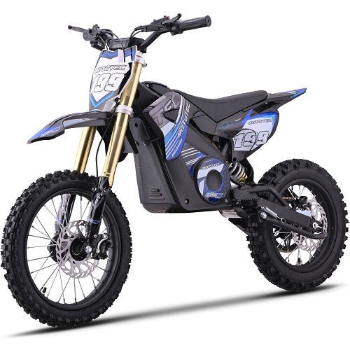 MotoTec 48v 1800w Pro Electric Dirt Bike Lithium MotoTech Electric Dirt Bikes Orange 4