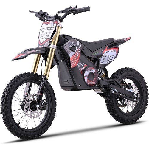 MotoTec 48v 1800w Pro Electric Dirt Bike Lithium MotoTech Electric Dirt Bikes Green 28
