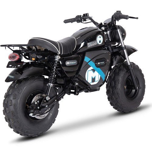 MotoTec 60v 1500w Electric Powered Mini Bike Lithium Fat Tire Electric Bikes No 5