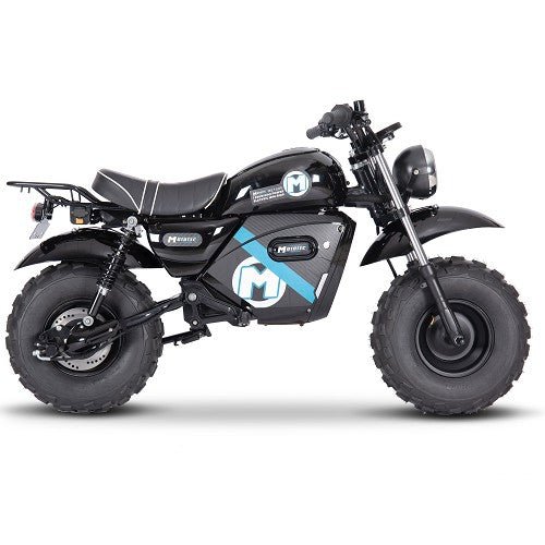 MotoTec 60v 1500w Electric Powered Mini Bike Lithium Fat Tire Electric Bikes No 3