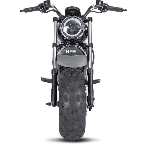 MotoTec 60v 1500w Electric Powered Mini Bike Lithium Fat Tire Electric Bikes No 7