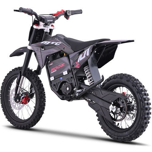 MotoTec 60v 2000w Pro Electric Dirt Bike Lithium (HP115E) Dirt Electric Bikes Grey (HP115E) 32