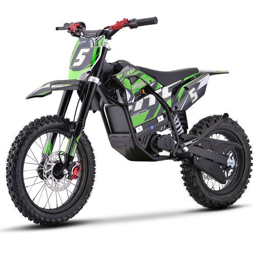 MotoTec 60v 2000w Pro Electric Dirt Bike Lithium (HP115E) Dirt Electric Bikes Blue (HP115E) 17