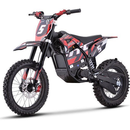 MotoTec 60v 2000w Pro Electric Dirt Bike Lithium (HP115E) Dirt Electric Bikes Grey (HP115E) 29