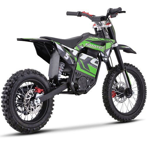 MotoTec 60v 2000w Pro Electric Dirt Bike Lithium (HP115E) Dirt Electric Bikes Blue (HP115E) 15