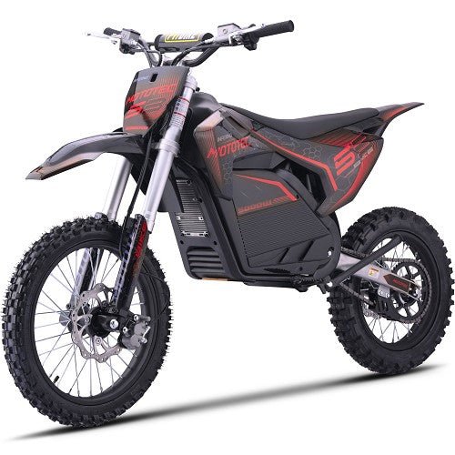 MotoTec 72v 5000w Pro Electric Dirt Bike Lithium Dirt Electric Bikes Grey 17