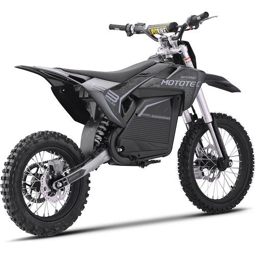 MotoTec 72v 5000w Pro Electric Dirt Bike Lithium Dirt Electric Bikes Blue 7