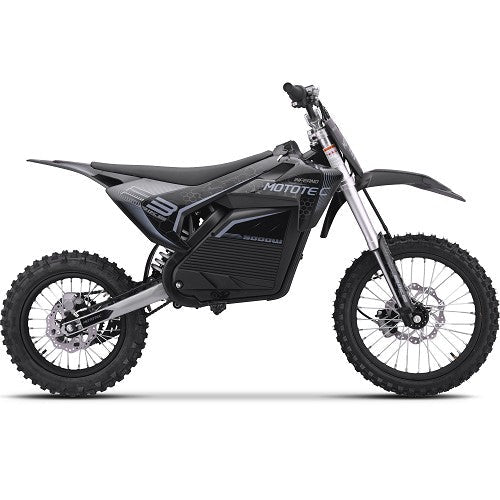 MotoTec 72v 5000w Pro Electric Dirt Bike Lithium Dirt Electric Bikes Blue 9