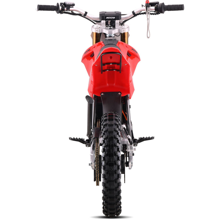 MotoTec 72v 8000w Pro Electric Dirt Bike 17/14 Lithium Dirt Electric Bikes Grey 18