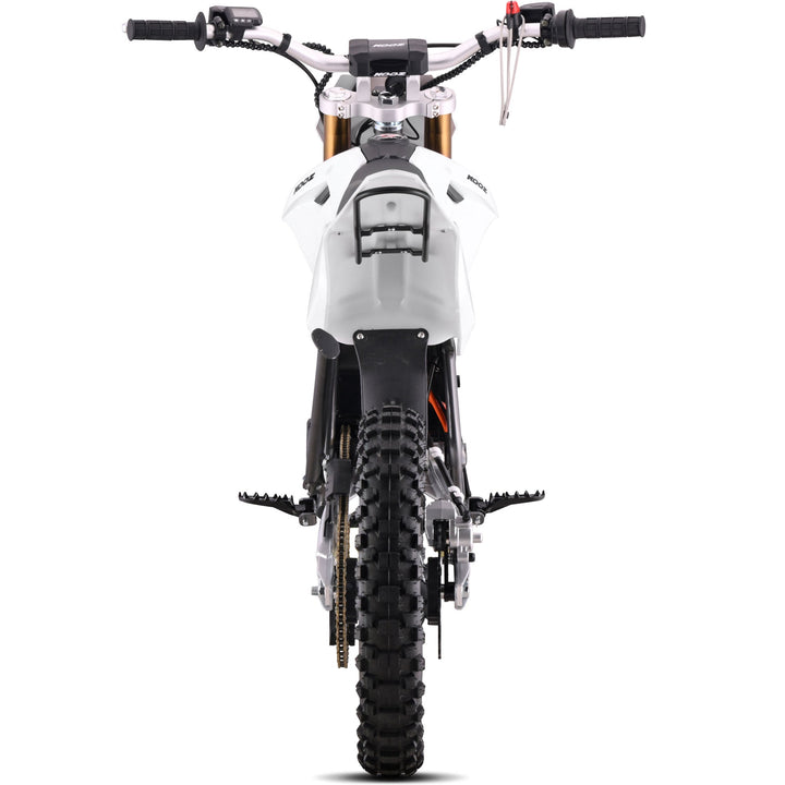 MotoTec 72v 8000w Pro Electric Dirt Bike 17/14 Lithium Dirt Electric Bikes Grey 26