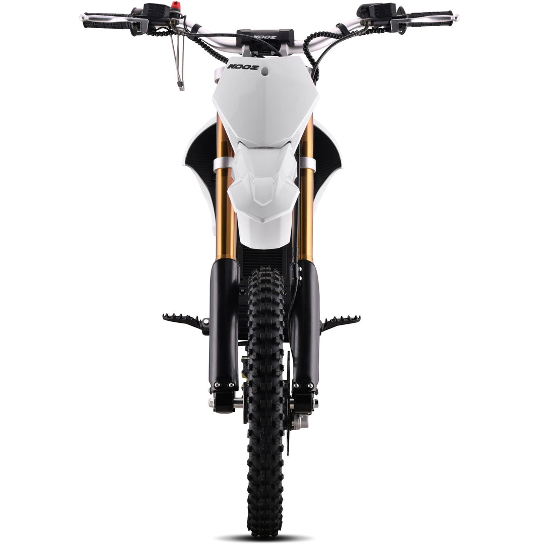 MotoTec 72v 8000w Pro Electric Dirt Bike 17/14 Lithium Dirt Electric Bikes Grey 27