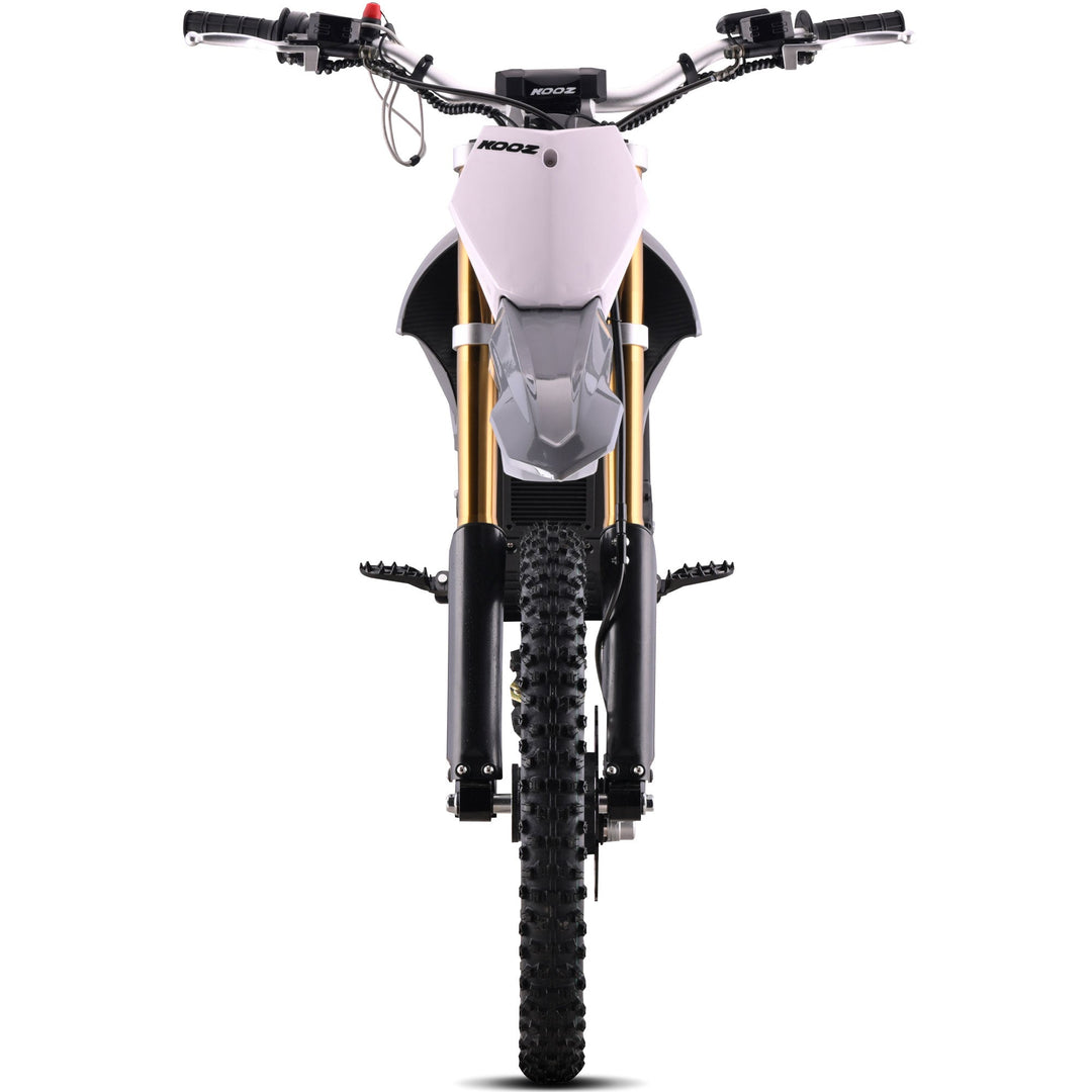 MotoTec 72v 8000w Pro Electric Dirt Bike 19/16 Lithium Dirt Electric Bikes Grey 27