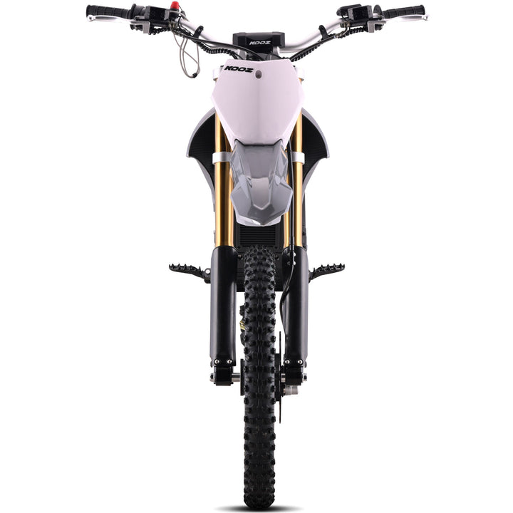 MotoTec 72v 8000w Pro Electric Dirt Bike 19/16 Lithium Dirt Electric Bikes Grey 27