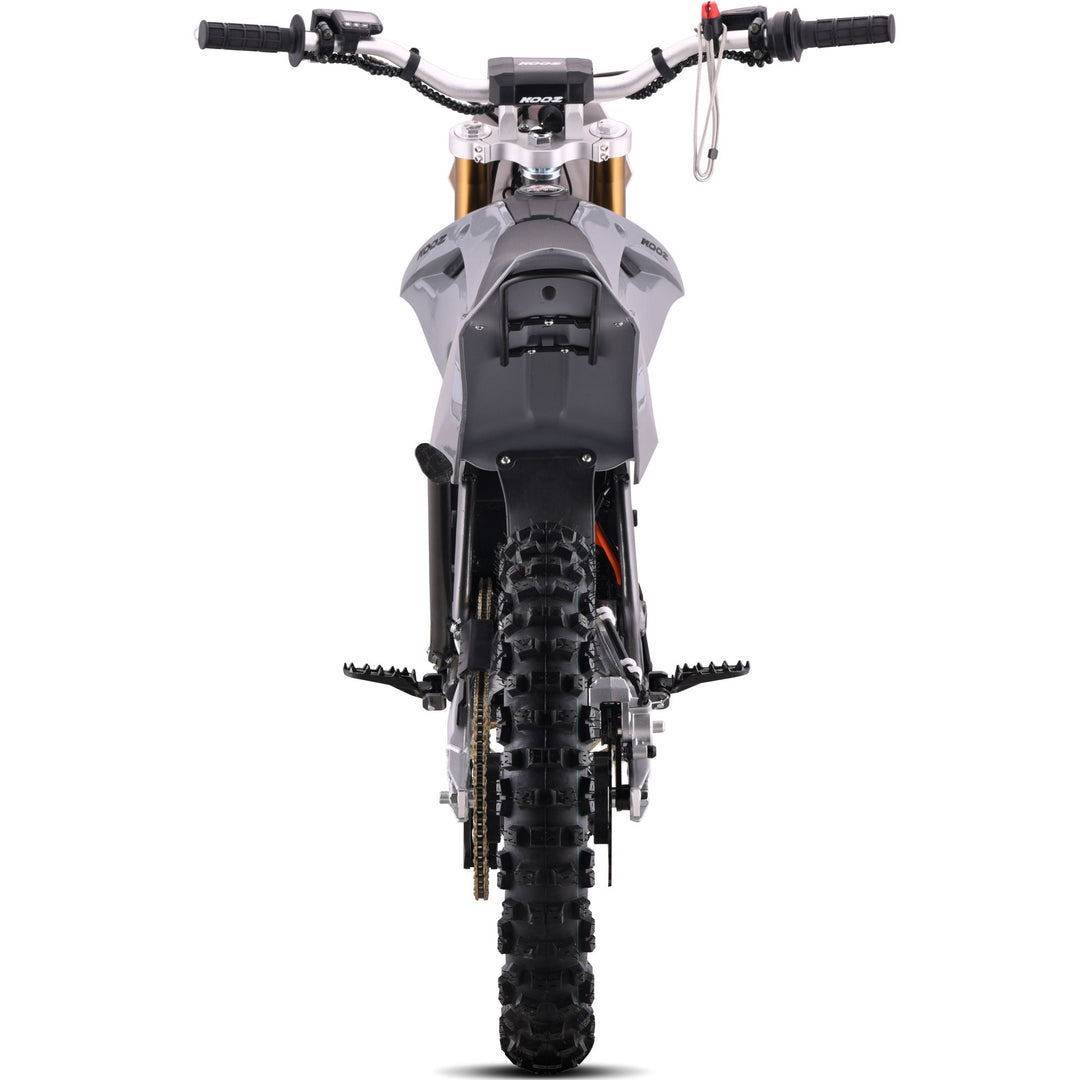 MotoTec 72v 8000w Pro Electric Dirt Bike 19/16 Lithium Dirt Electric Bikes Grey 26