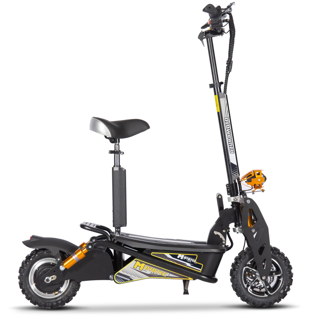 MotoTec Ares 48v 1600w Foldable Electric Scooter MotoTec Electric Folding Scooters 6