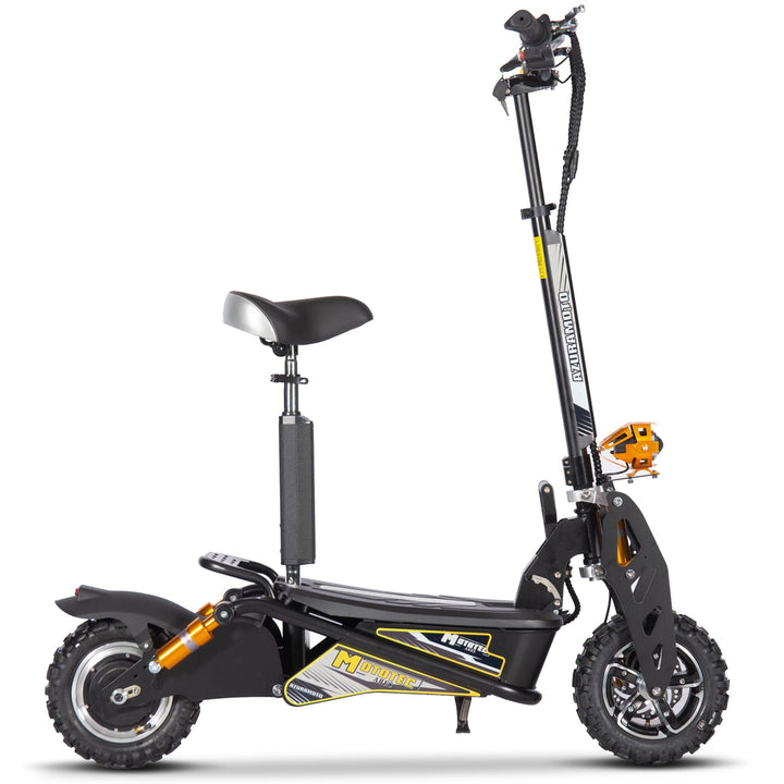 MotoTec Ares 48v 1600w Foldable Electric Scooter MotoTec Electric Folding Scooters 6