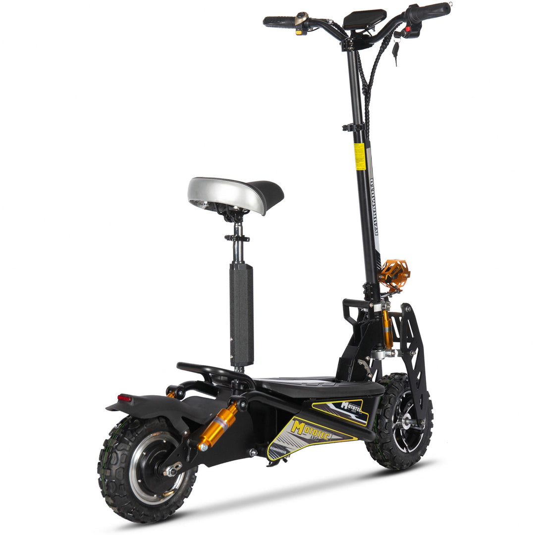 MotoTec Ares 48v 1600w Foldable Electric Scooter MotoTec Electric Folding Scooters 5
