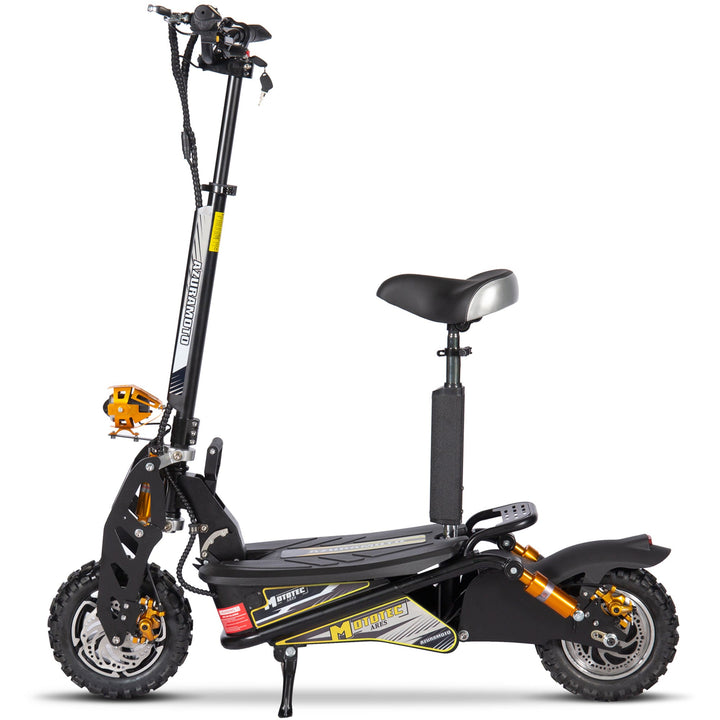 MotoTec Ares 48v 1600w Foldable Electric Scooter MotoTec Electric Folding Scooters 2