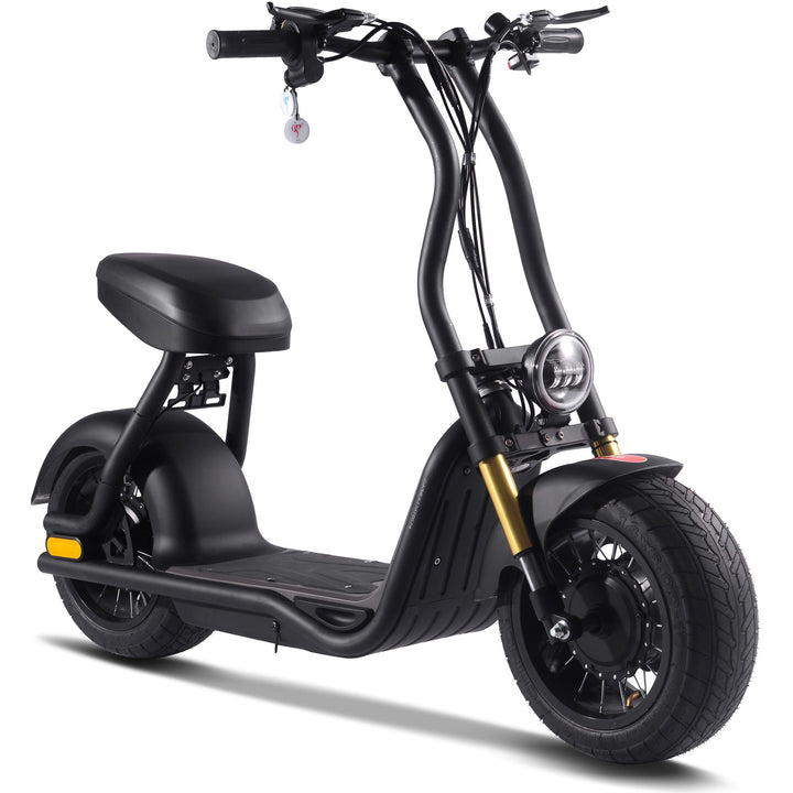 MotoTec Diablo 48v 1000w Lithium Electric Scooter Electric Scooters Black 2