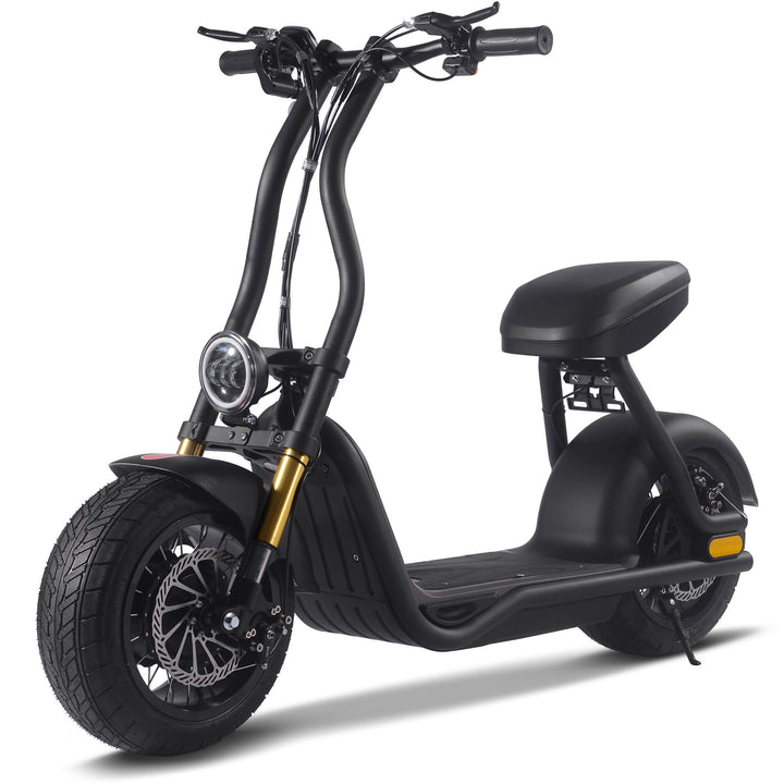 MotoTec Diablo 48v 1000w Lithium Electric Scooter Electric Scooters Black 9