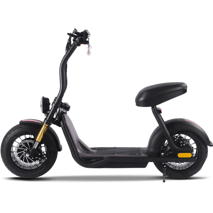 MotoTec Diablo 48v 1000w Lithium Electric Scooter Electric Scooters Black 5