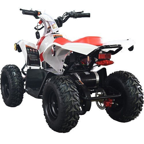MotoTec E-Bully 36v 1000w ATV ATVs, UTVs & Go-Karts White 33