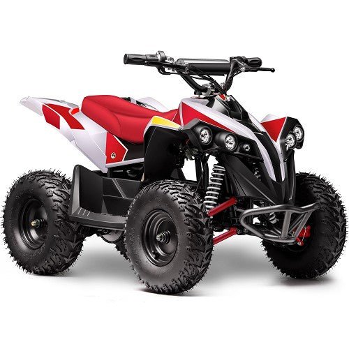 MotoTec E-Bully 36v 1000w ATV ATVs, UTVs & Go-Karts White 36