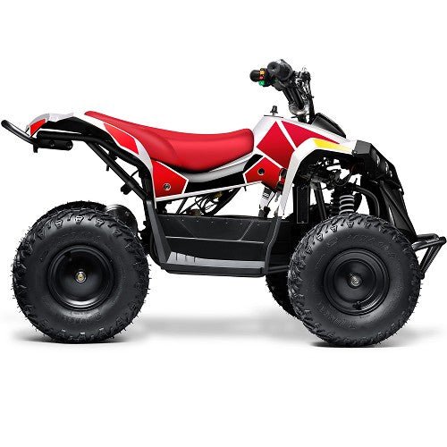 MotoTec E-Bully 36v 1000w ATV ATVs, UTVs & Go-Karts Red 25