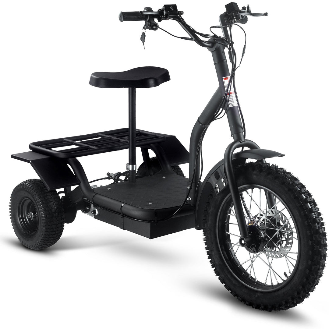 MotoTec Electric Trike 48v 1200w Electric Mobility Vehicles No Service 1