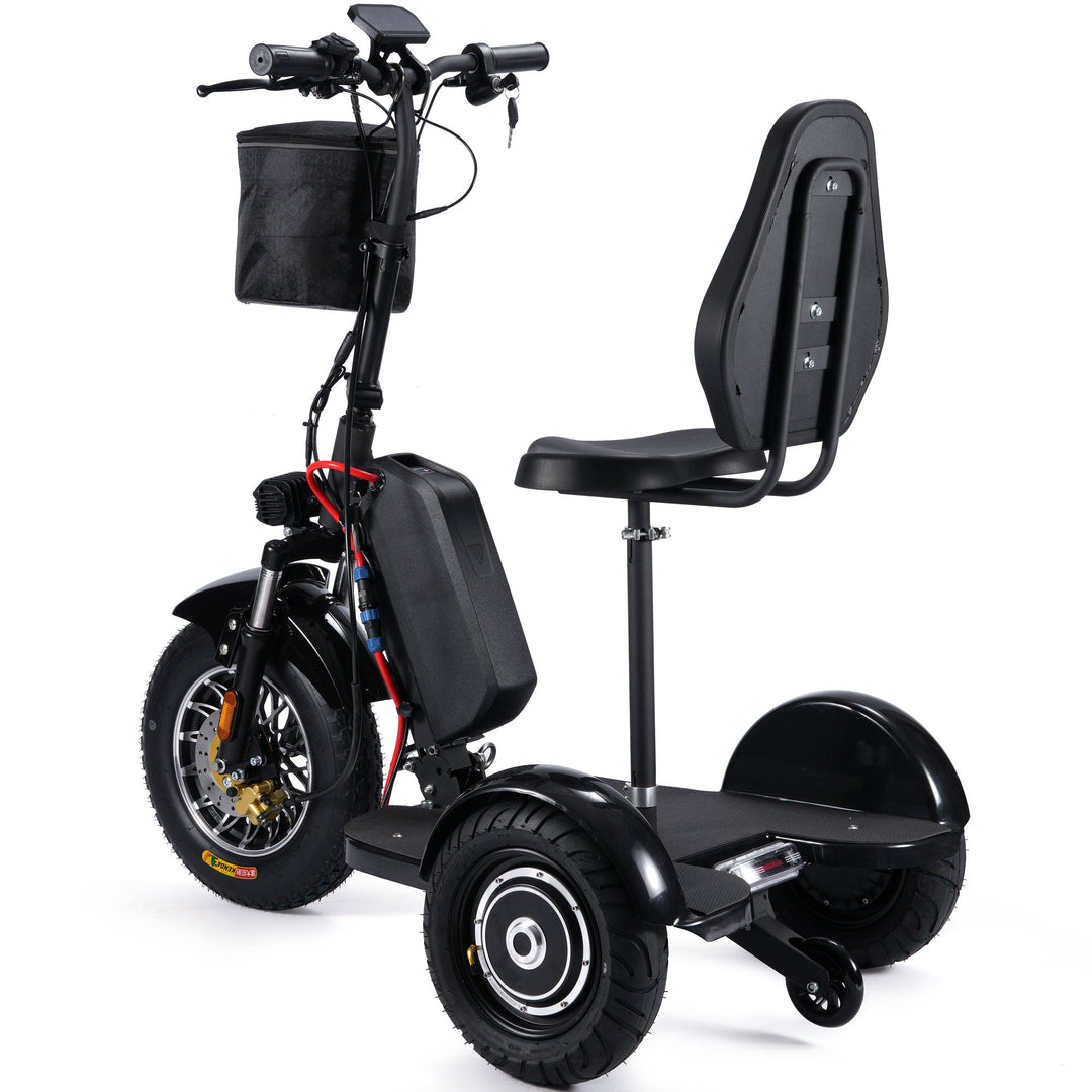 MotoTec Electric Trike 48v 900w Lithium Folding Electric Trikes 4