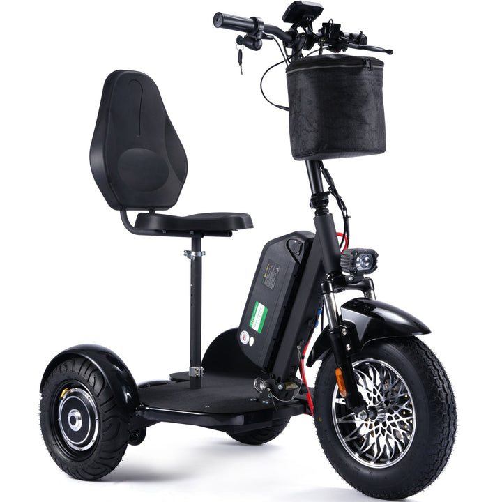 MotoTec Electric Trike 48v 900w Lithium Folding Electric Trikes 1