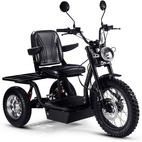 MotoTec Electric Trike 60v 1800w Black MotoTech Electric Mobility Tirkes No Assembly 1