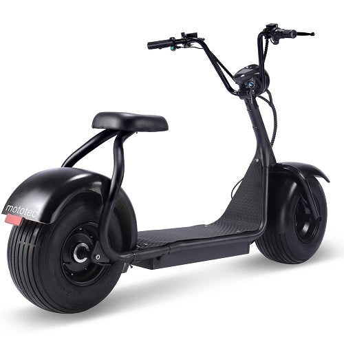 MotoTec Fat Tire 60v 18ah 2000w Lithium Electric Scooter MotoTec Electric Scooters No Service 2