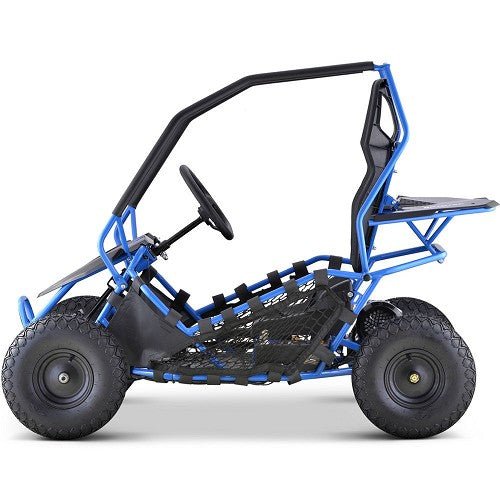 MotoTec Maverick Go Kart 36v 1000w ATVs, UTVs & Go-Karts Blue 7