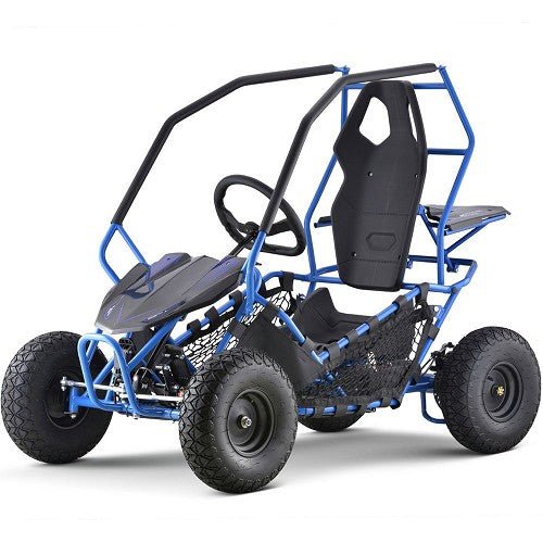 MotoTec Maverick Go Kart 36v 1000w ATVs, UTVs & Go-Karts Blue 2
