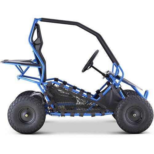 MotoTec Maverick Go Kart 36v 1000w ATVs, UTVs & Go-Karts Blue 3